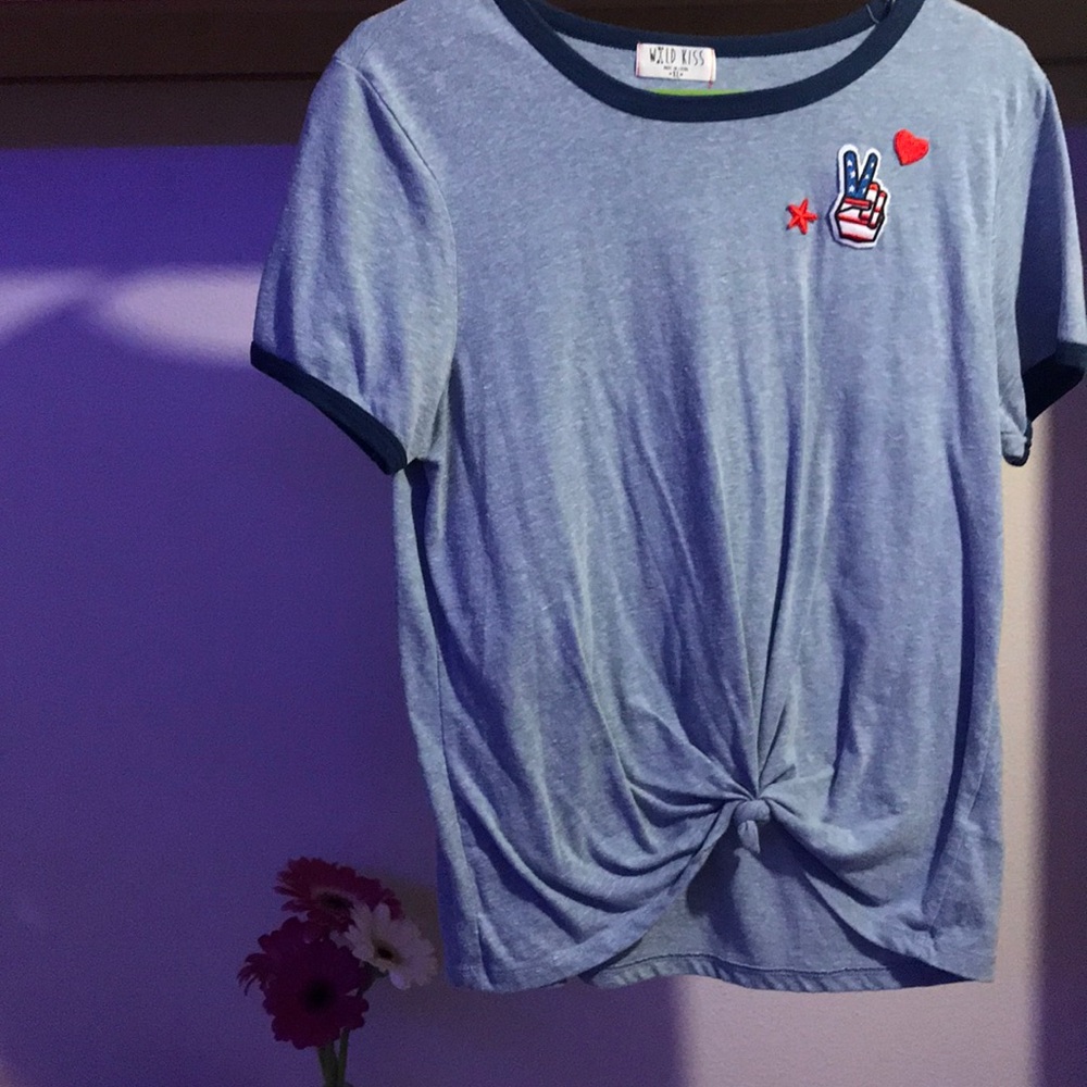 Red white and blue top!